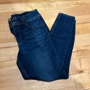 No Boundaries Deep Blue Skinny Jeans